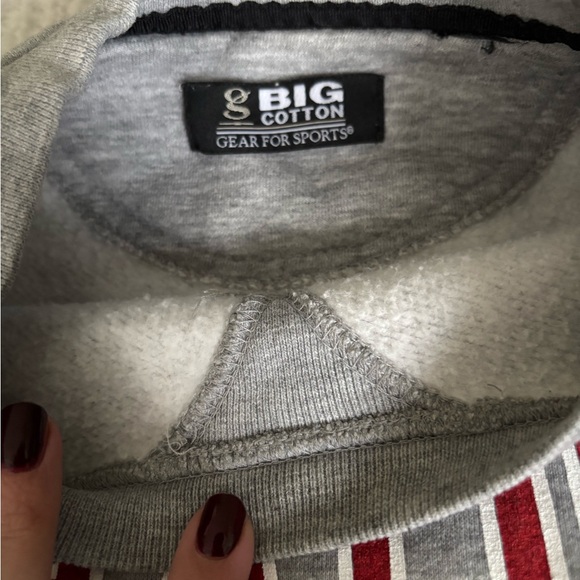 Vintage Heather Gray Saratoga Race Course Sweatshirt - Picture 3 of 3